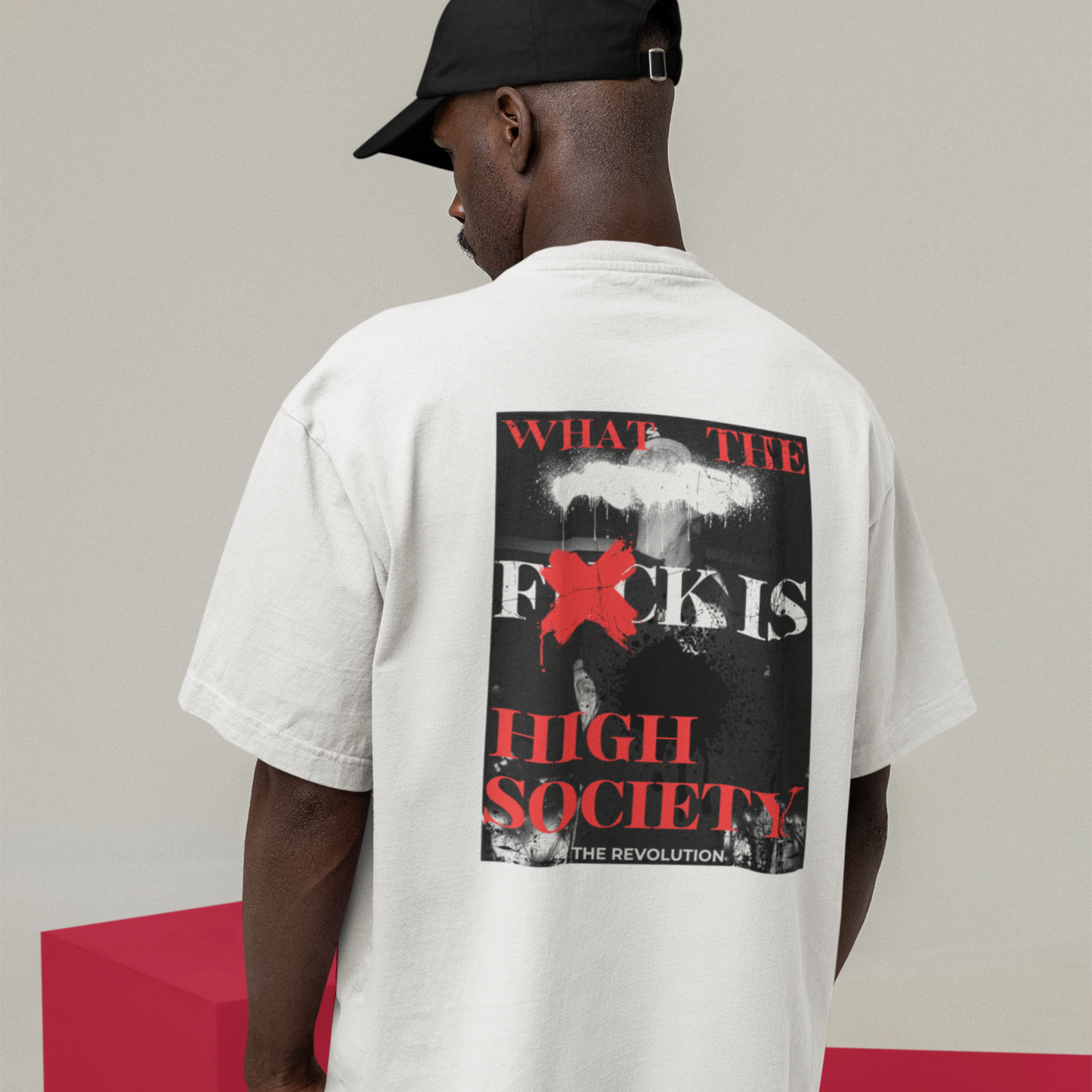 WHAT THE F**CK IS HIGH SOCIETY GRAPHIC T-SHIRT