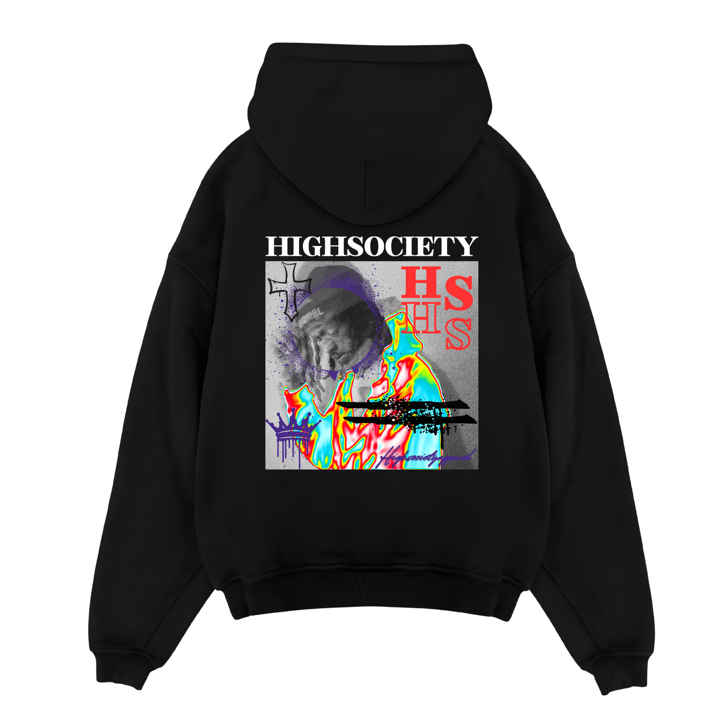 RAPPER'S GOLD HIGH SOCIETY HOODIE