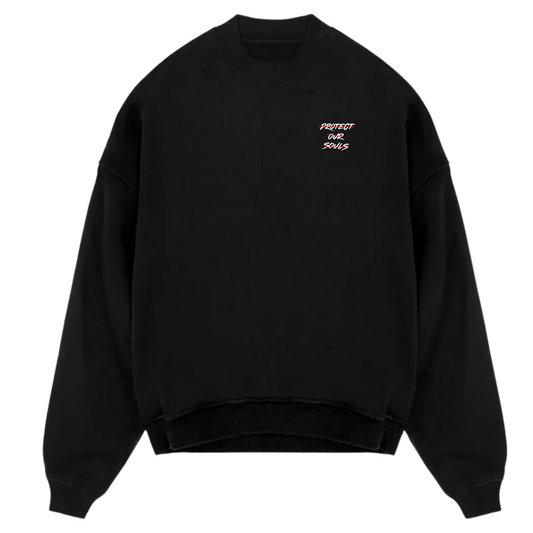 PROTECT OUR SOULS VOL.2 GRAPHIC SWEATER