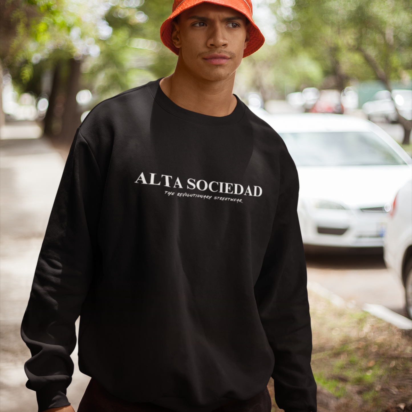 ALTA SOCIEDAD 'HIGH SOCIETY' REVOLUTIONARY SREETWEAR SWEATER