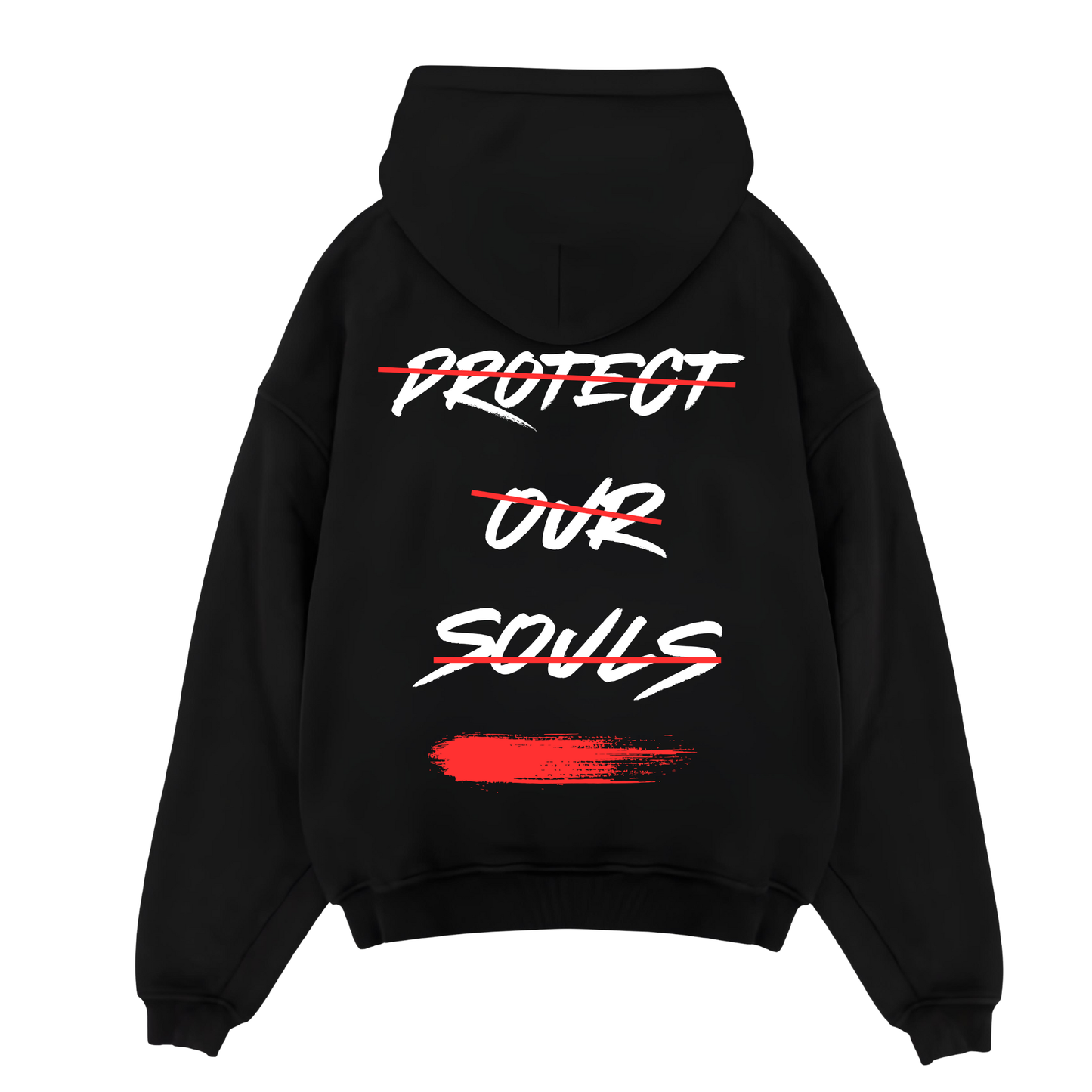 PROTECT OUR SOULS GRAPHIC HOODIE