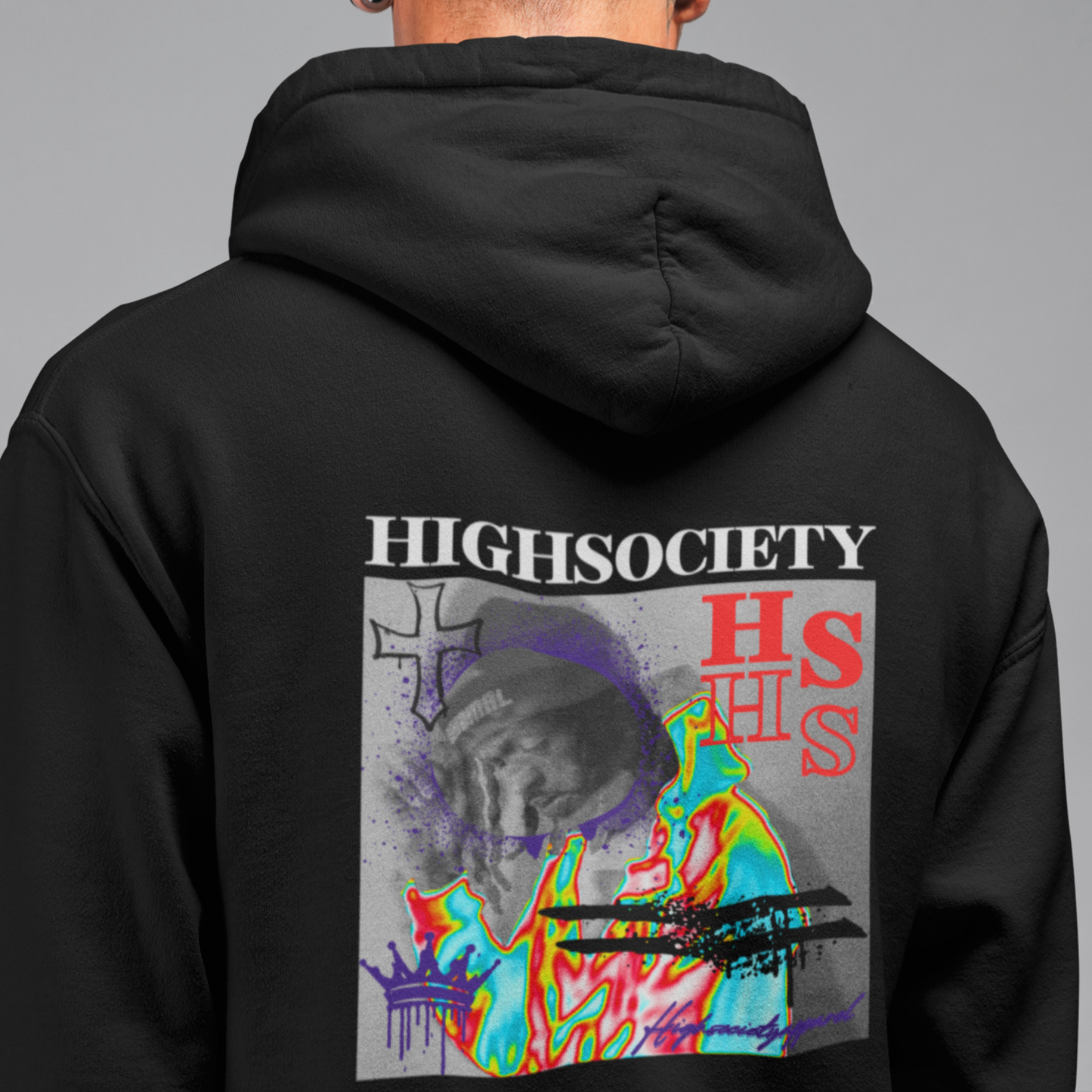 RAPPER'S GOLD HIGH SOCIETY HOODIE