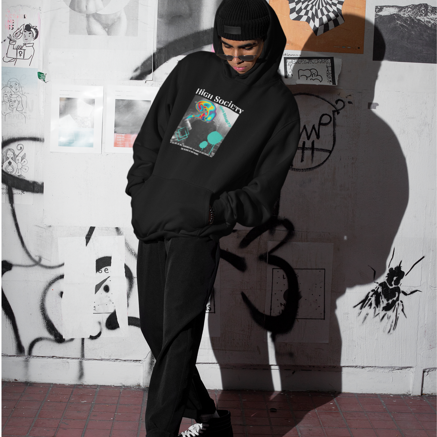 MONOCHROMATIC URBAN MEMOIR HOODIE