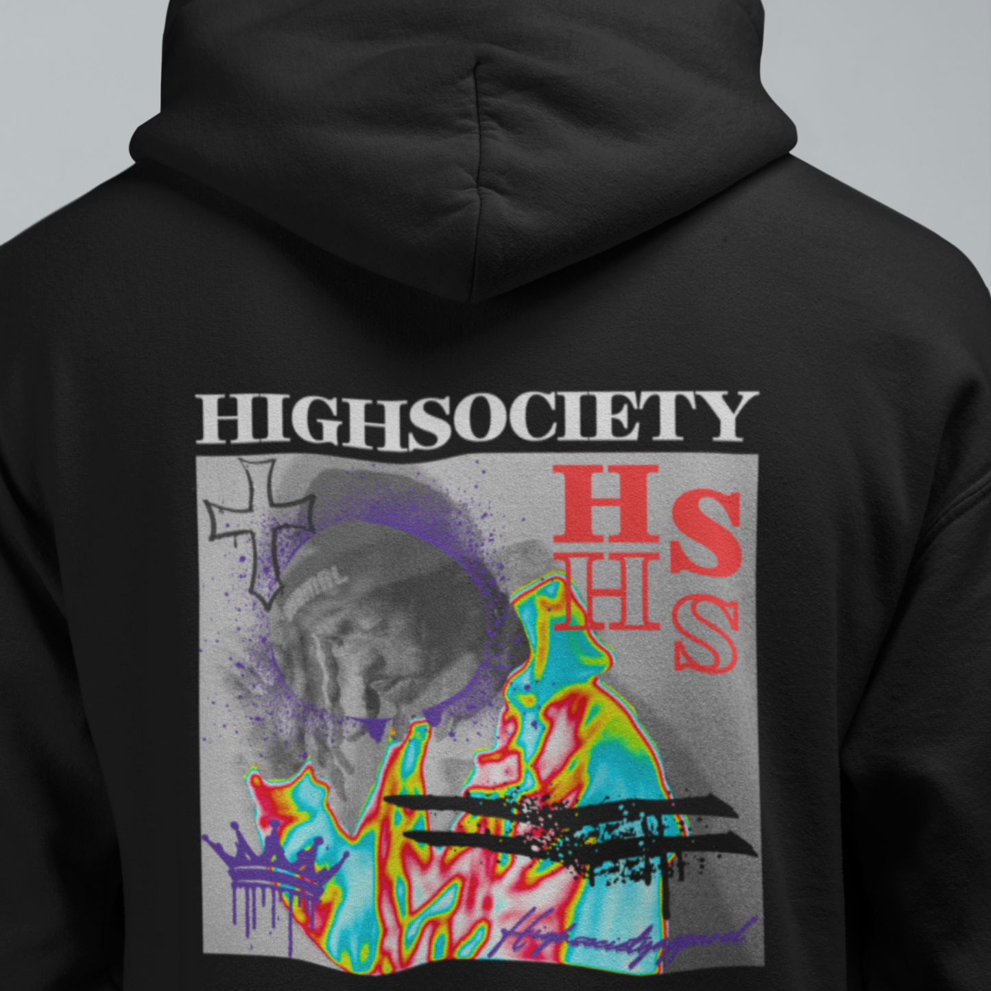 RAPPER'S GOLD HIGH SOCIETY HOODIE